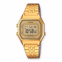 Casio LA680WEGA-9ER, Imperméable, Chronomètre, Électronique
