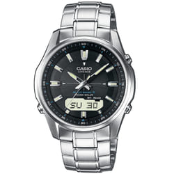 Casio LCW-M100DSE-1AER montre Montre bracelet Mâle Quartz Acier inoxydable