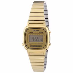 CASIO Montre Quartz Chronographe LA670WEGA9EF Femme