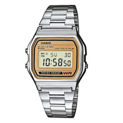Montre Casio Casio Collection Pour Mixte en Argent - A158WEA-9EF