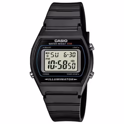 Montre Casio Casio Retro Pour Hommes en Noir - W-202-1AVEF
