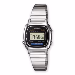Casio LA670WEA-1EF, Imperméable, Chronomètre, Électronique