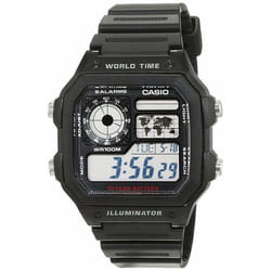 Montre Casio Casio Collection Pour Hommes en Noir - AE-1200WH-1AVEF
