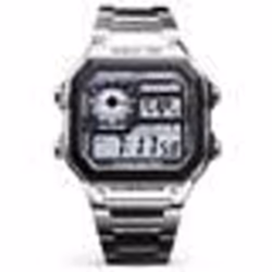 Montre - CASIO - AE-1200WHD-1A - Quartz - Homme - Noir - Acier inoxydable
