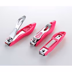 GREEN BELL PSG-001, Coupe-ongles manucure, Acrylonitrile-Butadiène-Styrène (ABS), Chrome, Fer, Acier inoxydable, Courbé, Rose ...
