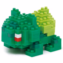 Nanoblock Bulbizarre - Pokémon, Elements de jeu de construction, 120 pièce(s)