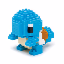Nanoblock Carapuce - Pokémon, Jeu de construction, 8 an(s), 120 pièce(s)