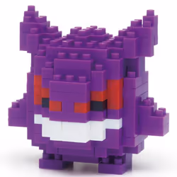 Nanoblock Ectoplasma - Pokémon, Elements de jeu de construction, 150 pièce(s)