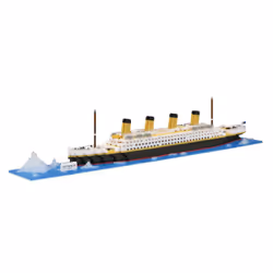 Nanoblock Titanic, Jeu de construction, 8 an(s), 1800 pièce(s)