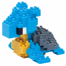 Nanoblock Lokhlass - Pokémon, Elements de jeu de construction, 130 pièce(s)