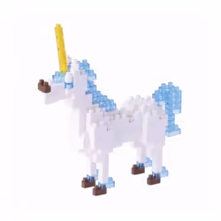 Nanoblock Licorne, Elements de jeu de construction, 170 pièce(s)