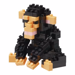 Nanoblock Chimpanzee, Jeu de construction, 12 an(s), 130 pièce(s)