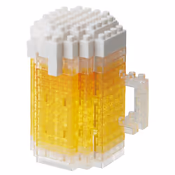 Nanoblock Bière, Elements de jeu de construction, 180 pièce(s)