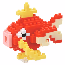 Nanoblock Magicarpe - Pokémon, Elements de jeu de construction, 130 pièce(s)