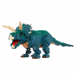 Nanoblock Triceratops - Deluxe Edition - Vue supplémentaire 4