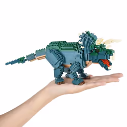 Nanoblock Triceratops - Deluxe Edition - Vue supplémentaire 5