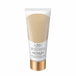 Sensai Silky Bronze Protective Suncare Cream For Body 50+ soin après soleil 150 ml Crème Visage et corps