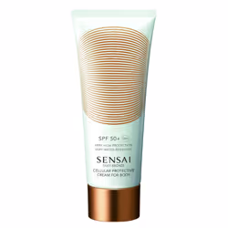 Sensai Silky Bronze Cellular Protective SPF50+, Crème d’écran solaire, Corps, Tube, Hydratant, Protection, Tous types de peau ...