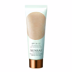 Sensai Silky Bronze Cellular Protective SPF30, Crème d’écran solaire, Visage, Tube, Hydratant, Protection, Tous types de peau ...