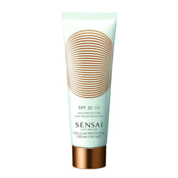 Sensai Silky Bronze Cellular Protective SPF30 Crème d’écran solaire Visage 30 Adultes