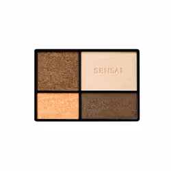 Sensai Eye Colour Palette, Crème, Lissage, Beige, Shiny Foliage, 4 couleurs, 3,7 g