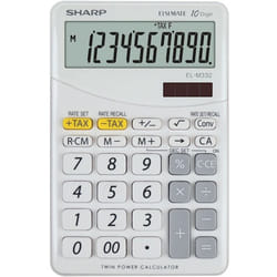 Sharp EL-M332 calculatrice Bureau Calculatrice financière Blanc