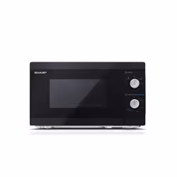 Sharp YC-MS01E-B, Comptoir, Micro-onde simple, 20 L, 800 W, Rotatif, Noir