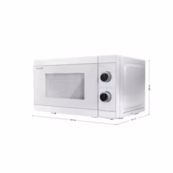 Sharp YC-MS01E-C micro-onde Comptoir Micro-onde simple 20 L 800 W Blanc - Vue supplémentaire 4