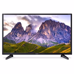 Sharp Aquos 32CB2E, 81,3 cm (32"), 1366 x 768 pixels, HD, LED, DVB-C, DVB-S, DVB-S2, DVB-T, DVB-T2, Noir
