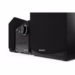 Sharp XL-B512(BK) ensemble audio pour la maison Système micro audio domestique 45 W Noir