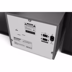Sharp XL-B512(BK) ensemble audio pour la maison Système micro audio domestique 45 W Noir