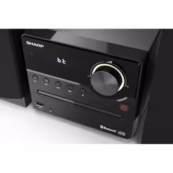 Sharp XL-B512(BK) ensemble audio pour la maison Système micro audio domestique 45 W Noir - Vue supplémentaire 4