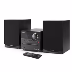 Sharp XL-B512(BK) ensemble audio pour la maison Système micro audio domestique 45 W Noir - Vue supplémentaire 6