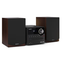 Sharp XL-B512(BR) ensemble audio pour la maison Système micro audio domestique 45 W Marron