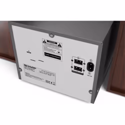 Sharp XL-B512(BR) ensemble audio pour la maison Système micro audio domestique 45 W Marron