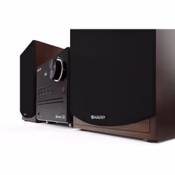 Sharp XL-B512(BR) ensemble audio pour la maison Système micro audio domestique 45 W Marron - Vue supplémentaire 4