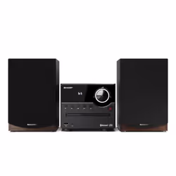 Sharp XL-B512(BR) ensemble audio pour la maison Système micro audio domestique 45 W Marron - Vue supplémentaire 8