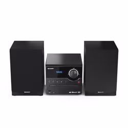 Sharp XL-B517D Système micro audio domestique 45 W Noir - Vue supplémentaire 7