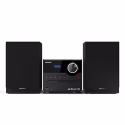 Sharp XL-B517D Système micro audio domestique 45 W Noir - Vue supplémentaire 8