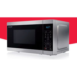 Sharp YC-MS02E-S micro-onde Argent Micro-onde simple Comptoir 20 L 800 W