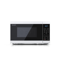 Sharp YC-MS02E-W micro-onde Comptoir Micro-onde simple 20 L 800 W Noir, Blanc