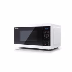 Sharp YC-MS02E-W micro-onde Comptoir Micro-onde simple 20 L 800 W Noir, Blanc - Vue supplémentaire 5