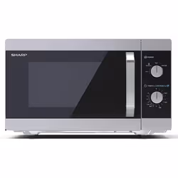 Sharp YC-MS31E-S, Comptoir, Micro-onde simple, 23 L, 900 W, Rotatif, Acier inoxydable