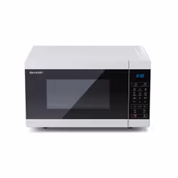 Sharp YC-MG51E-W micro-onde Comptoir Micro-ondes grill 25 L 900 W Noir, Blanc
