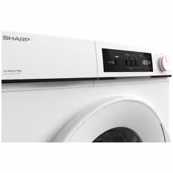 Sharp ES-NFA8121WD-IT Lave-linge Frontal 8 kg 1200 tr/min Blanc - Vue supplémentaire 3