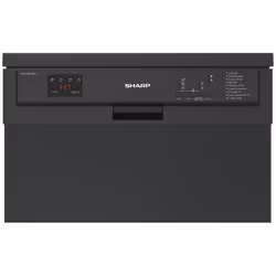 Sharp QW-HY26F39DA-DE lave-vaisselle Pose libre 15 couverts D