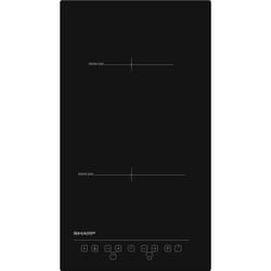 Sharp KH-3I25NT00-FR plaque Noir Intégré 29 cm Plaque avec zone à induction 2 zone(s)