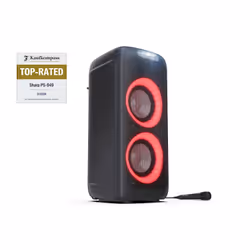 Sharp PS-949 haut-parleur portable et de fête Orateur du parti Noir - Vue supplémentaire 5