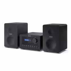 Sharp TOKYO DAB+ HI-FI Micro System Système micro audio domestique 40 W Noir - Vue supplémentaire 5