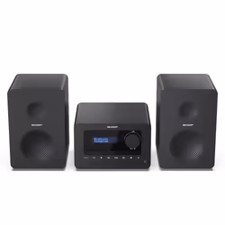 Sharp TOKYO DAB+ HI-FI Micro System Système micro audio domestique 40 W Noir - Vue supplémentaire 7